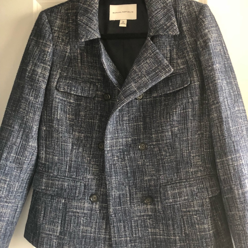 Blue & White Jacket